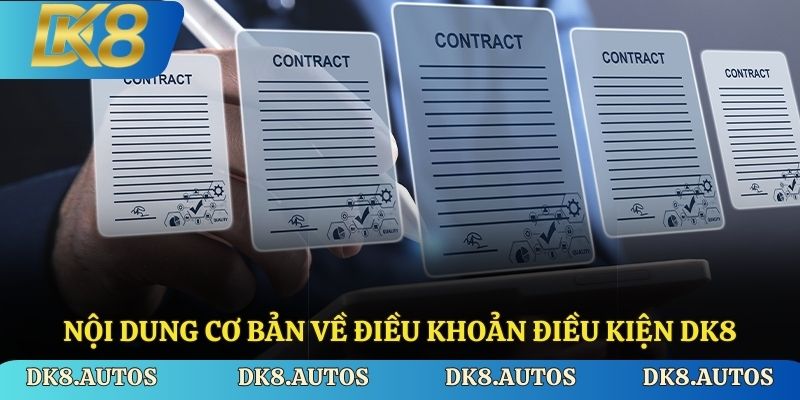Nội dung cơ bản về điều khoản điều kiện DK8